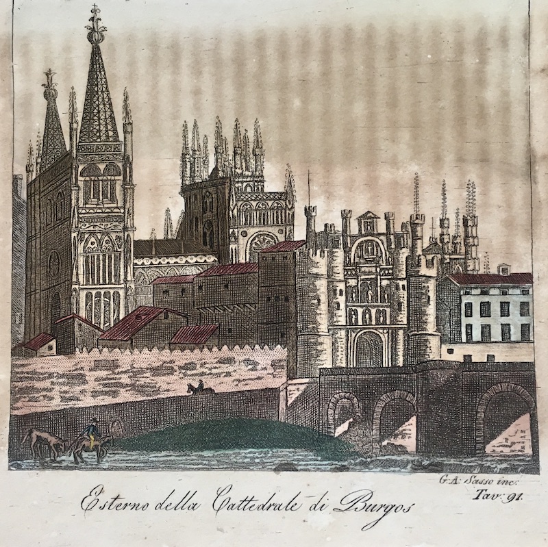 Esterno della Cattedrale di Burgos / Exterior de la Catedral de Burgos